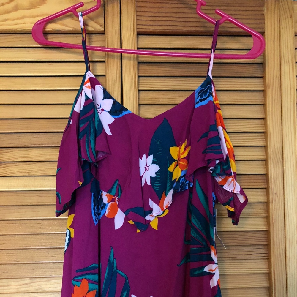 Old Navy Floral Tank Top - Picture 1 of 4